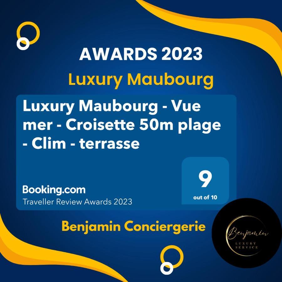 Luxury Maubourg - Vue Mer - Croisette 50M Plage - Clim - Terrasse 칸느 외부 사진